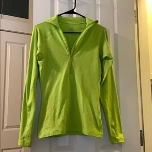Lime Green Nike Pro fleece